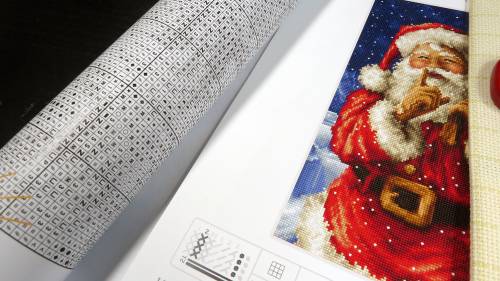 Набір для вишивки хрестиком Santa’s secret Letistitch L8000 фото 3