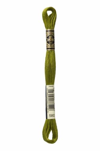 0580 муліне DMC 580 Dark Moss Green фото 2