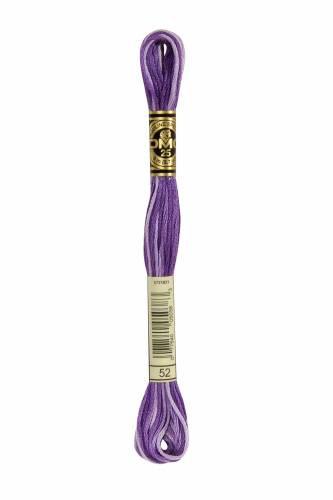 0052 муліне DMC 52 Variegated Violet фото 2