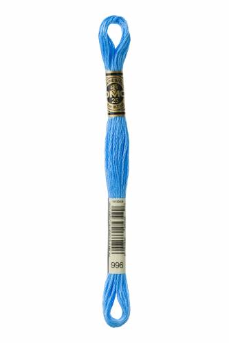 0996 муліне DMC 996 Medium Electric Blue фото 2