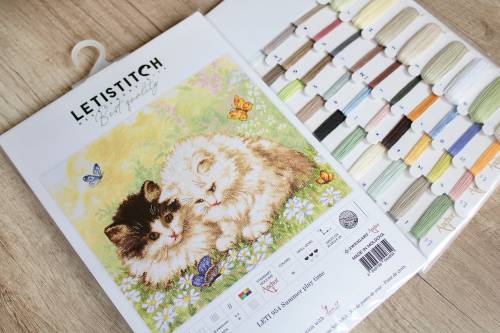 Набір для вишивки хрестиком Summer play time Letistitch LETI 954 фото 2
