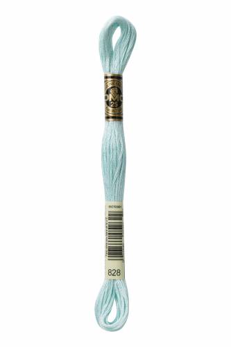 0828 муліне DMC 828 Ultra Very Light Blue фото 2